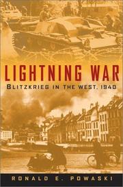 Cover of: Lightning War by Ronald E. Powaski
