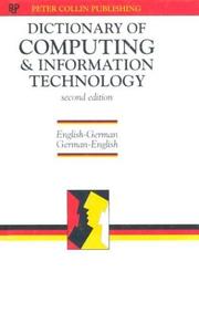 Cover of: Dictionary of Computing & Information Technology Eng-Ger (with G-E Glossary) | S. M. H. Collin