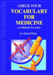 Cover of: Check Your Vocabulary for Medicine (Check Your Vocabulary For...)