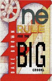 Cover of: One Rule for the Big Crooks