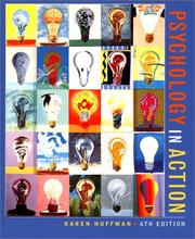 Cover of: Psychology in Action, 6th Edition