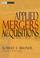 Cover of: Applied Mergers and Acquisitions (Wiley Finance)