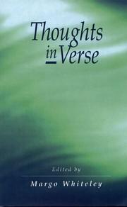 Cover of: Thoughts in Verse