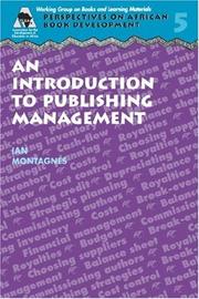 Cover of: An Introduction to Publishing Management (Perspectives on African Book Development)
