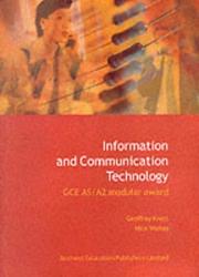 Cover of: Information and Communication Technology