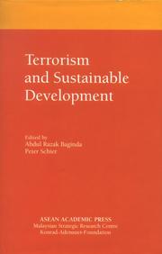 Cover of: Terorism & Sustainable Development | Abdul Razak Baginda
