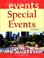 Cover of: Special Events