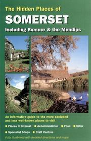 Cover of: Hidden Places of Somerset