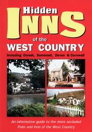 Cover of: Hidden Inns of the West Country including Dorset, Somerset, Devon & Cornwall