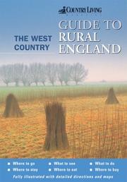 Cover of: The "Country Living" Guide to Rural England (Country Living Guides to Rural England) by Joanna Billing