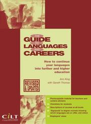Cover of: The Guide to Languages and Careers
