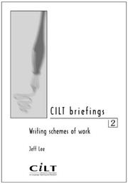 Cover of: Writing Schemes of Work (CILT Briefing)