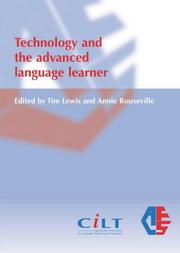 Cover of: Technology and the Advanced Language Learner by 