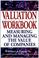 Cover of: Valuation WorkBook