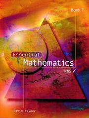 Essential Mathematics by D. Rayner