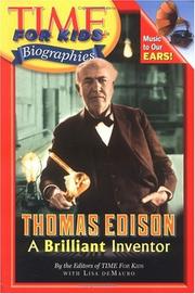 Cover of: Time For Kids: Thomas Edison by Editors Of Time For Kids