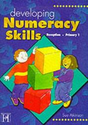 Cover of: Developing Numeracy Skills by Sue Atkinson