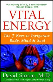 Cover of: Vital Energy