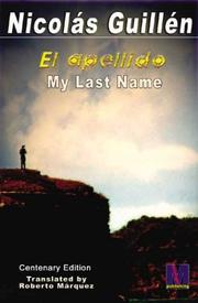 Cover of: My Last Name/El appellido