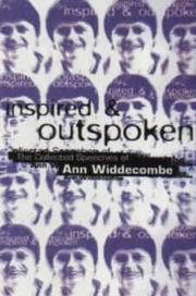 Cover of: Inspired & Outspoken : Collected Speeches of Ann Widdecombe