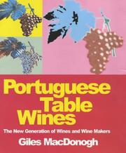 Cover of: Portuguese Table Wines