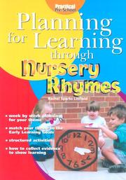 Cover of: Planning for Learning Through Nursery Rhymes (Practical Pre-school) by Rachel Sparks Linfield, Cathy Hughes