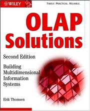 Cover of: OLAP solutions by Erik Thomsen