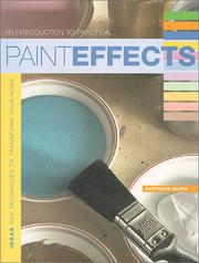 Cover of: Introduction to Practical Paint Effects, An: Ideas and Techniques to Transform Your Home