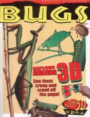 Cover of: 3D Bugs (Incredible 3D)