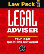 Cover of: Legal Adviser by Jeremy Flye