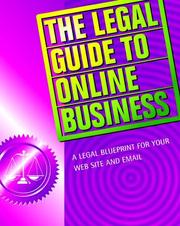 Cover of: The Legal Guide to Online Business