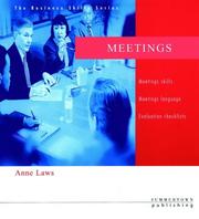 Cover of: Meetings (Business Skills)