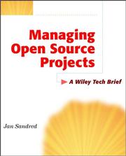 Managing open source projects by Jan Sandred