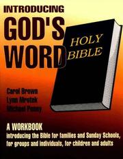 Cover of: Introducing God's Word