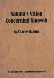 Cover of: Nahum's Vision Concerning Nineveh