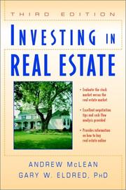 Cover of: Investing in real estate by Andrew James McLean