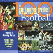 100 Greatest Football Moments by Tim Vigon