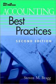Cover of: Accounting Best Practices by Steven M. Bragg