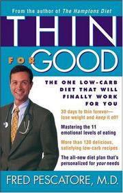 Cover of: Thin for Good by Fred, M.D. Pescatore