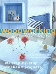 Cover of: Woodworking with Style