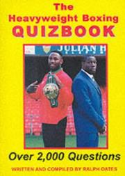 Cover of: The Heavyweight Boxing Quizbook