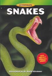 Cover of: Snakes (Investigate !)