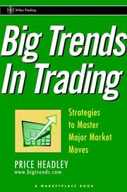 Cover of: Big trends in trading by Price Headley