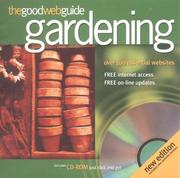 Cover of: The Good Web Guide to Gardening (Good Web Guide) by Sue Little, Sue Little