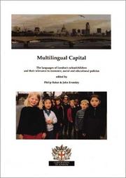 Cover of: Multilingual Capital by Philip Baker, John Eversley