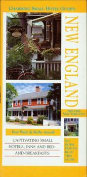 Cover of: New England (Charming Small Hotel Guides)