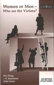 Cover of: Men or Women (Civil Society) by Erin Pizzey, J.R. Shackleton, Peter Urwin
