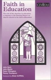 Cover of: Faith in Education: The Role of the Churches in Education: A Response to the Dearing Report on Church Schools in the Third Millennium