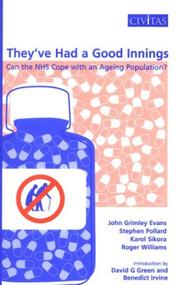 Cover of: They'Ve Had a Good Innings by John Evans
