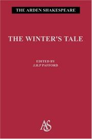 Cover of: The Winter's Tale - Arden Shakespeare by John Pitcher